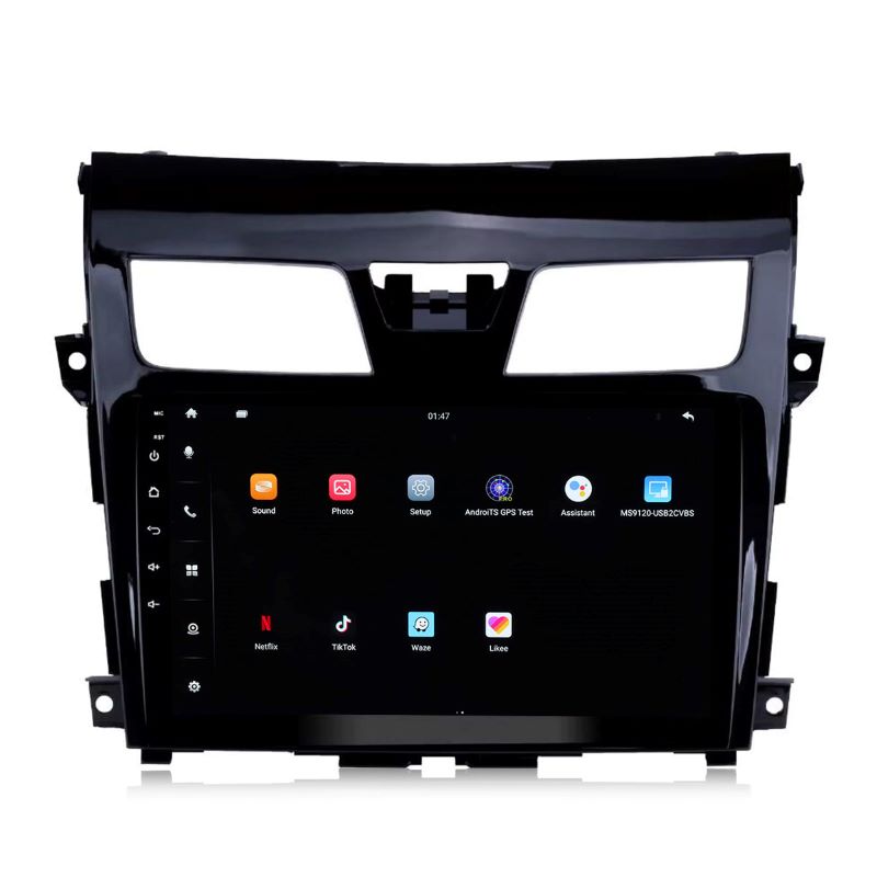 10.1 inch Android 13 Touchscreen Apple Carplay Android Auto Mirrorlink Bluetooth GPS Navigation For 2013 Nissan Teana