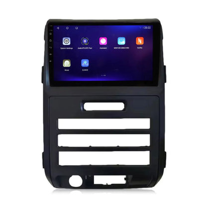 Für  2010 Ford F150 Auto mit niedriger Konfiguration LHD Android 13 Qualcomm Autoradio 9 Zoll Touchscreen Apple Carplay Android Auto Mirrorlink GPS Navigation