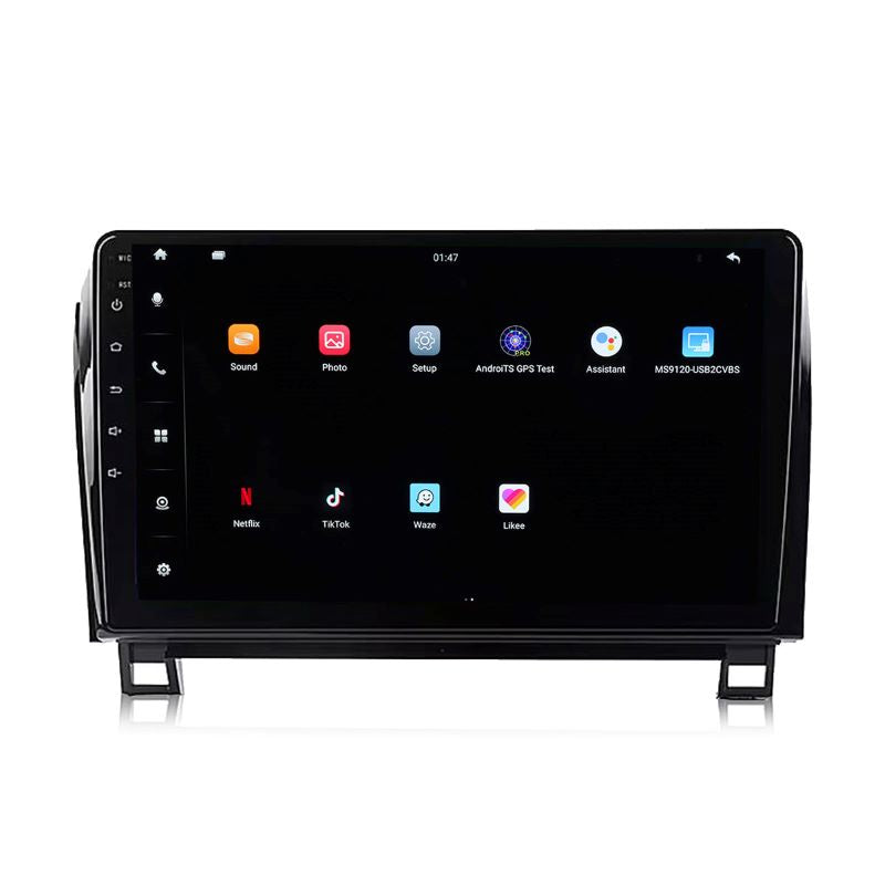 Für 2008-2013 Toyota Tundra Android 13 Qualcomm Autoradio 10 Zoll Touchscreen Apple Carplay Android Auto Mirrorlink GPS Navigation