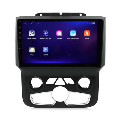 9 inch Android 13 Touchscreen Apple Carplay Android Auto Mirrorlink Bluetooth GPS Navigation For 2013-2019 Dodge Ram Auto AC