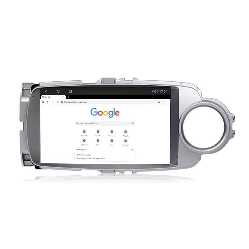 9 inch Android 13 Touchscreen Apple Carplay Android Auto Mirrorlink GPS Navigation For 2012-2017 Toyota Yaris