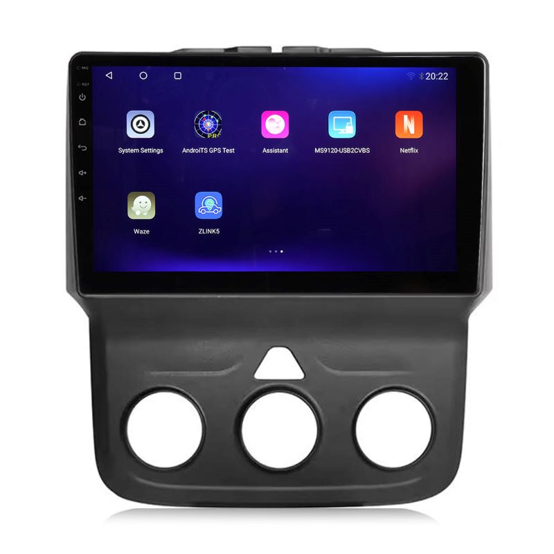 9 inch Android 13 Touchscreen Apple Carplay Android Auto Mirrorlink Bluetooth GPS Navigation For 2013-2019 Dodge Ram