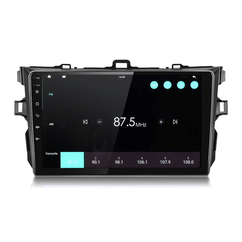 9 inch Android 13 Qualcomm Car Radio Apple Carplay Android Auto Wifi GPS Navigation Bluetooth For 2006-2012 Toyota Corolla