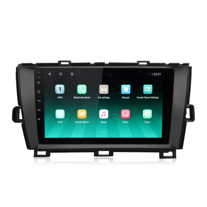Für 2010-2015 Toyota Prius 9 Zoll Touchscreen Android 13 Qualcomm Autoradio Apple Carplay Android Auto Mirrorlink GPS Navigation