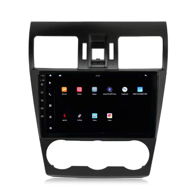 Für 2016-2018  Subaru Forester WRX 9 Zoll Touchscreen Android 13 Qualcomm Autoradio Apple Carplay Android Auto Mirrorlink GPS Navigation