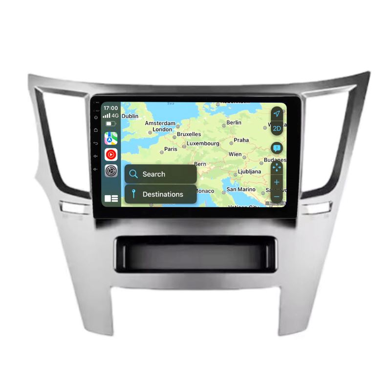 Für 2010+ Subaru Outback Legacy LHD Android 13 Qualcomm Autoradio 9 Zoll Touchscreen Apple Carplay Android Auto Mirrorlink GPS Navigation