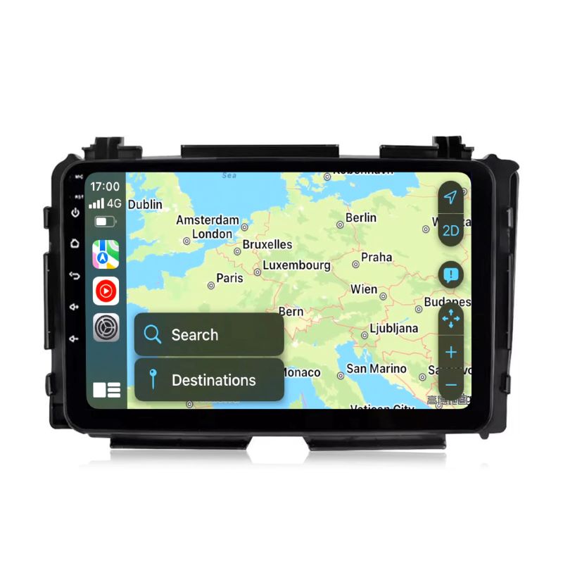 9 inch Android 13 Touchscreen Apple Carplay Android Auto Mirrorlink Bluetooth GPS Navigation For 2014-2019 Honda Vezel HR-V HRV