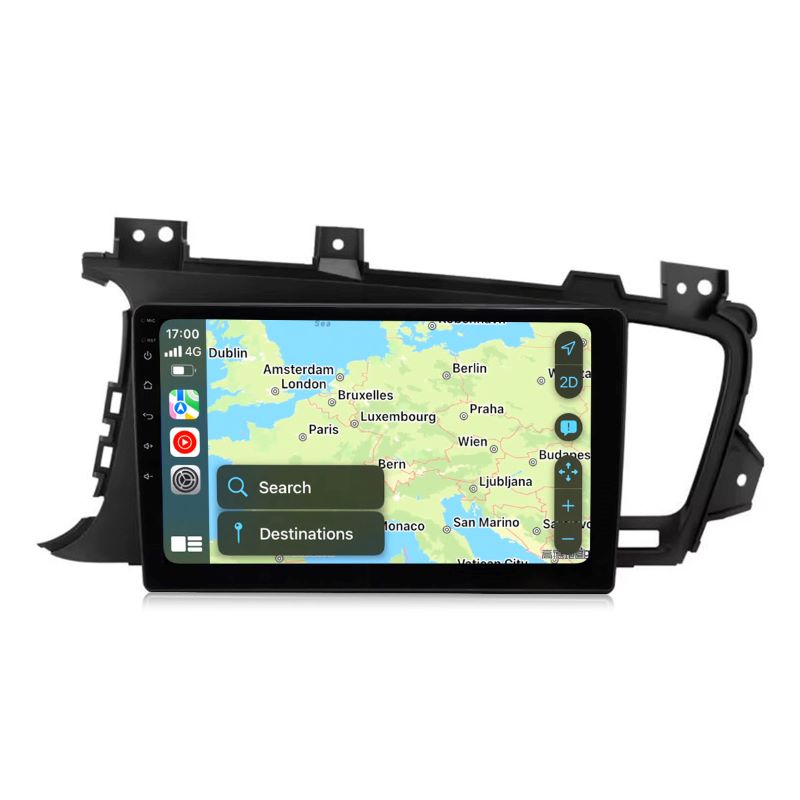 9 inch Android 13 Touchscreen Apple Carplay Android Auto Mirrorlink Bluetooth GPS Navigation For 2010-2013 Kia K5 Optima