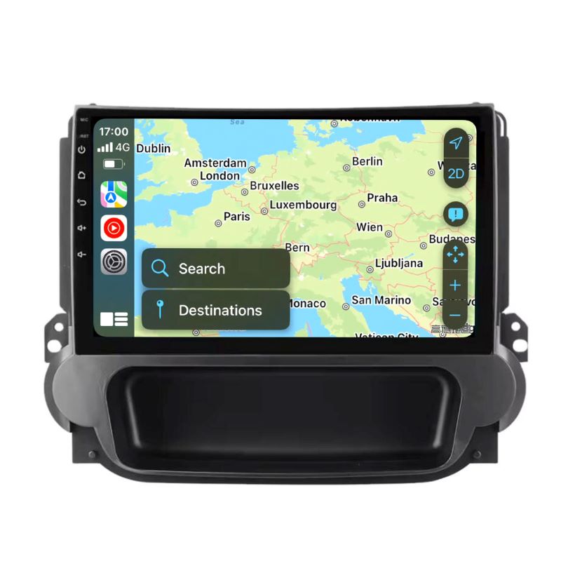 9 inch Android 13 Touchscreen Apple Carplay Android Auto Mirrorlink Bluetooth GPS Navigation For 2012-2015 Chevrolet Malibu