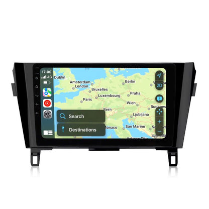 10 inch Android 13 Touchscreen Apple Carplay Android Auto Mirrorlink Bluetooth GPS Navigation For 2014-2015 Nissan X-Trail Qashqai