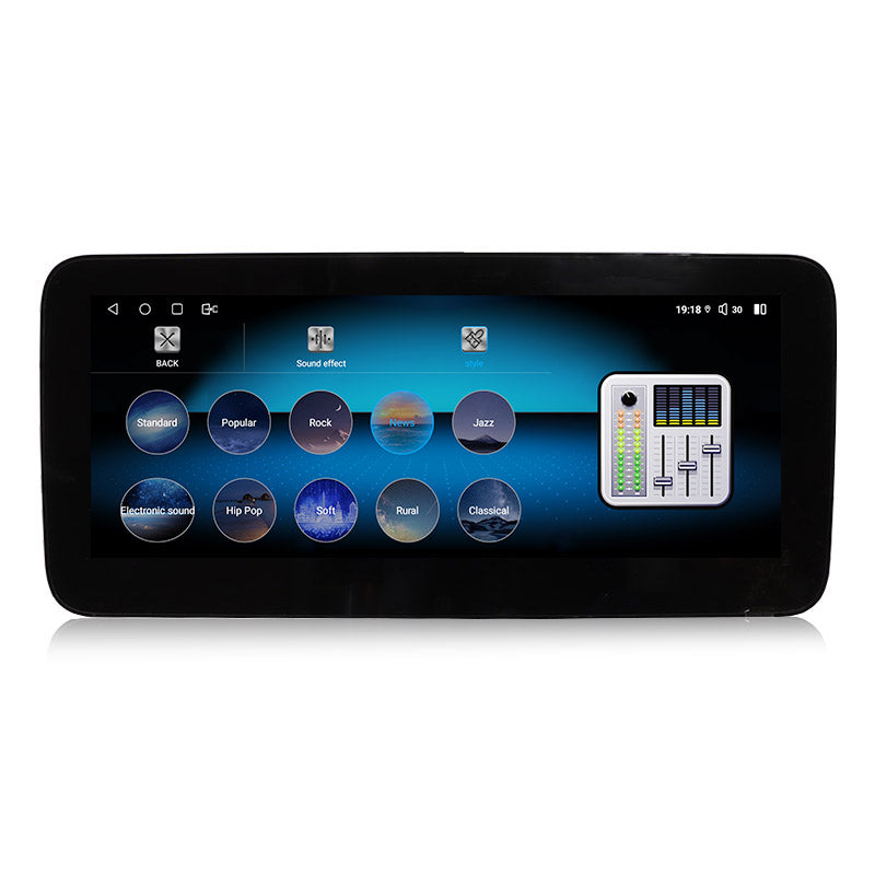 Android 13 Qualcomm Für Mercedes Benz C-Klasse 2008-2010 Multimedia Touchscreen-Display Integriertes kabelloses Carplay Android Auto