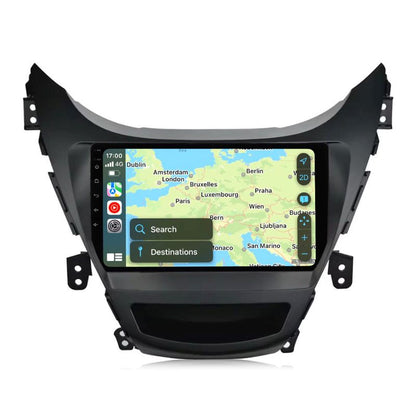 9 inch Android 13 Touchscreen Apple Carplay Android Auto Mirrorlink Bluetooth GPS Navigation For 2011-2013 Hyundai Elantra