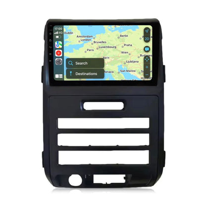 Für  2010 Ford F150 Auto mit niedriger Konfiguration LHD Android 13 Qualcomm Autoradio 9 Zoll Touchscreen Apple Carplay Android Auto Mirrorlink GPS Navigation