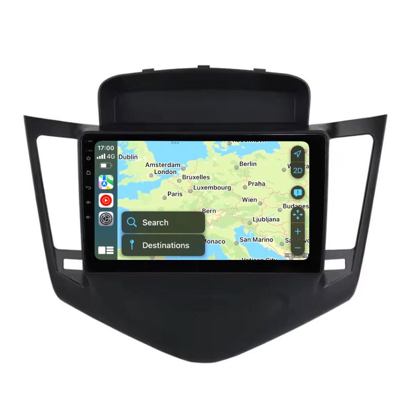 9 inch Android 13 Touchscreen Apple Carplay Android Auto Mirrorlink Bluetooth GPS Navigation For 2009-2015 Chevrolet Cruze