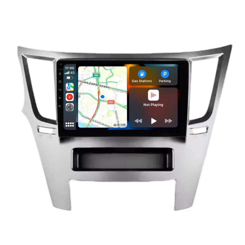 Für 2010+ Subaru Outback Legacy LHD Android 13 Qualcomm Autoradio 9 Zoll Touchscreen Apple Carplay Android Auto Mirrorlink GPS Navigation