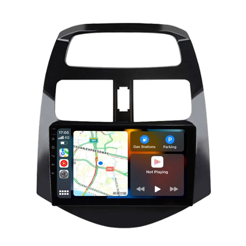 9 inch Android 13 Touchscreen Apple Carplay Android Auto Mirrorlink Bluetooth GPS Navigation For 2013-2015 Chevrolet Spark Beat Matiz Creative