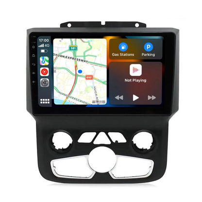 9 inch Android 13 Touchscreen Apple Carplay Android Auto Mirrorlink Bluetooth GPS Navigation For 2013-2019 Dodge Ram Auto AC