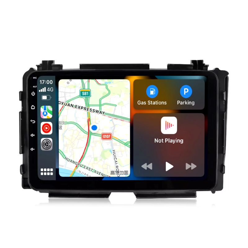 9 inch Android 13 Touchscreen Apple Carplay Android Auto Mirrorlink Bluetooth GPS Navigation For 2014-2019 Honda Vezel HR-V HRV