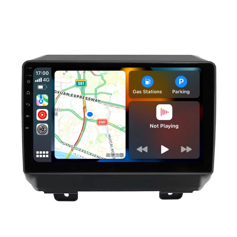 Für 2018 Jeep Wrangler 9 Zoll Touchscreen Android 13 Qualcomm Autoradio Apple Carplay Android Auto Mirrorlink GPS Navigation