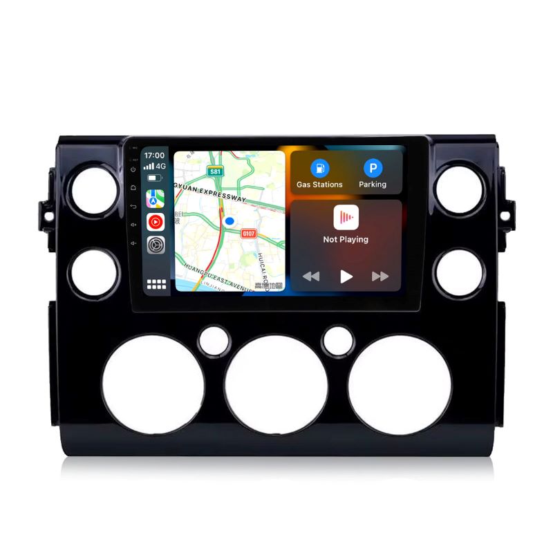 9 inch Android 13 Touchscreen Apple Carplay Android Auto Mirrorlink Bluetooth GPS Navigation For 2007-2018 Toyota FJ Cruiser