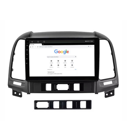 9 inch Android 13 Touchscreen Apple Carplay Android Auto Mirrorlink Bluetooth GPS Navigation For 2006-2012 Hyundai Santa Fe