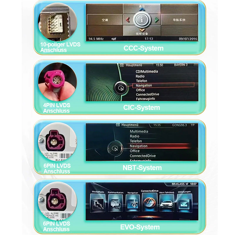 Android 13 Qualcomm octa-core Autoradio für BMW 5er F10 F11 2018 CarPlay Android Auto Multimedia Touch-Screen